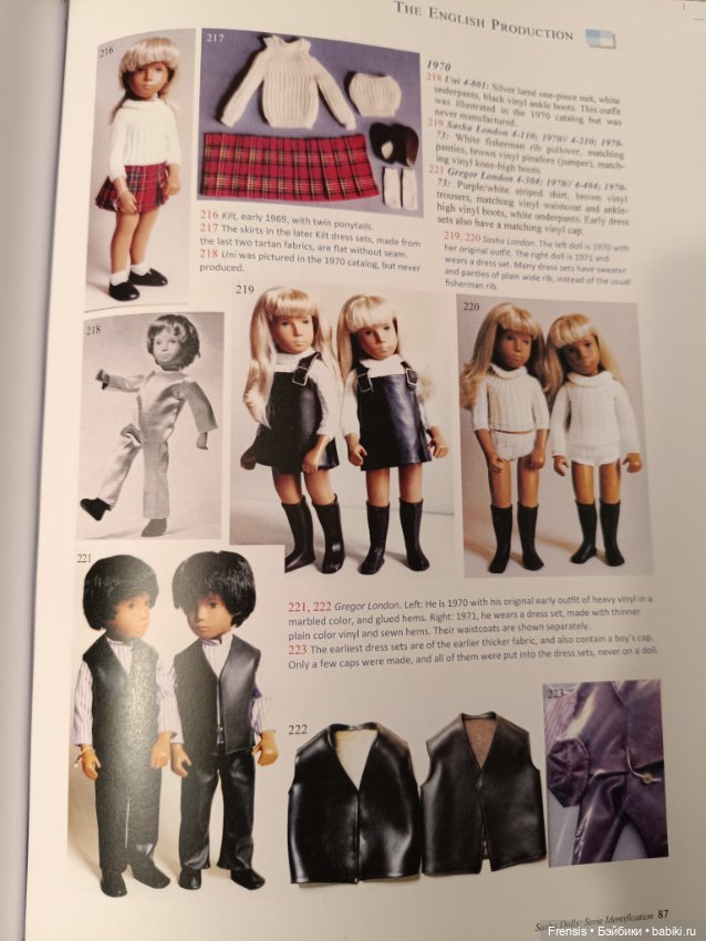 Саша Моргенталер Sasha Doll - идентификация кукол часть 3 Trendon