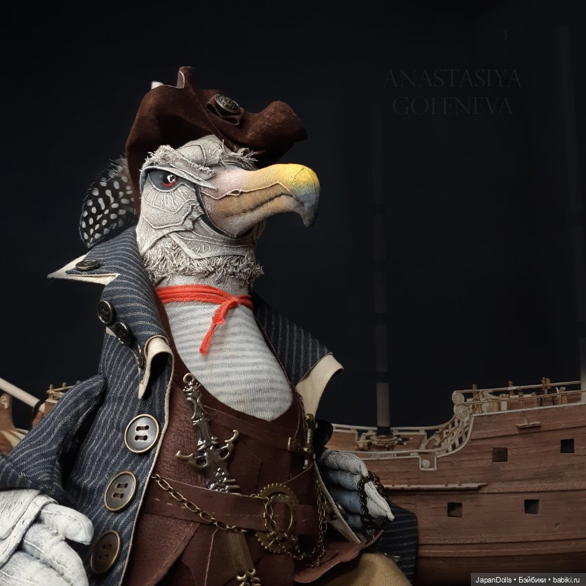 "Альбатрос Боцман" на выставке "Куклы с Характером. Четвертая высота" (фото 10)