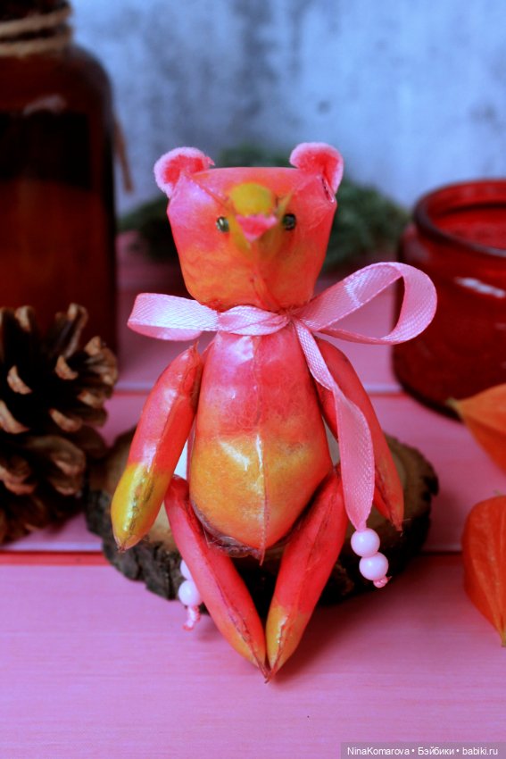 Мишка Тедди из ПВХ-пленки (фото 3)