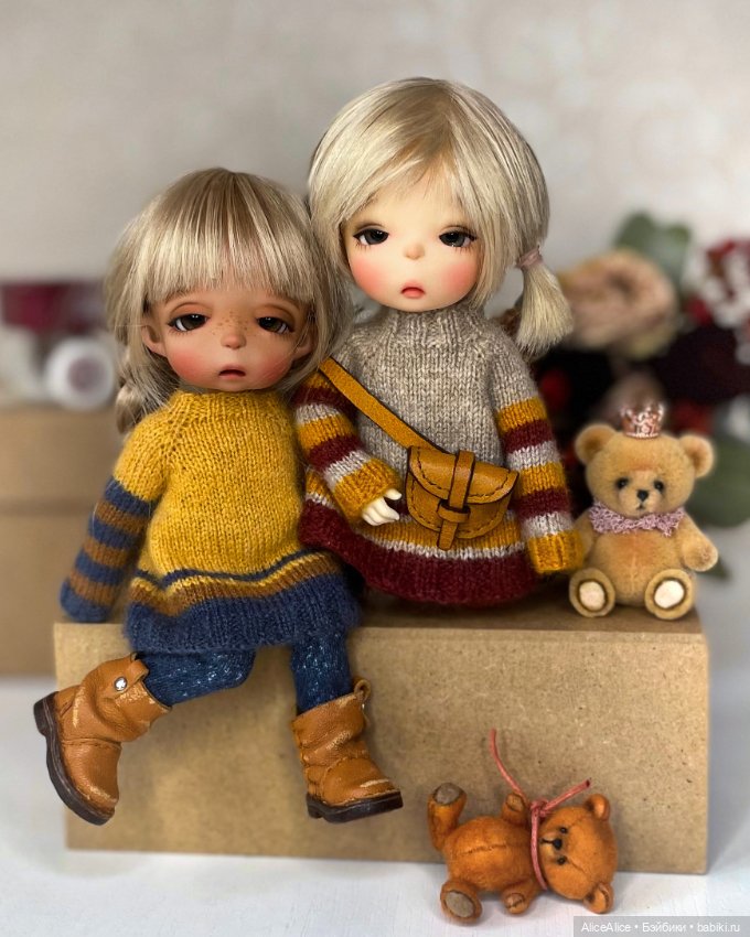 Двойняшечки — Куклы Fairyland (ФэйриЛэнд): BJD (БЖД) (фото 3)