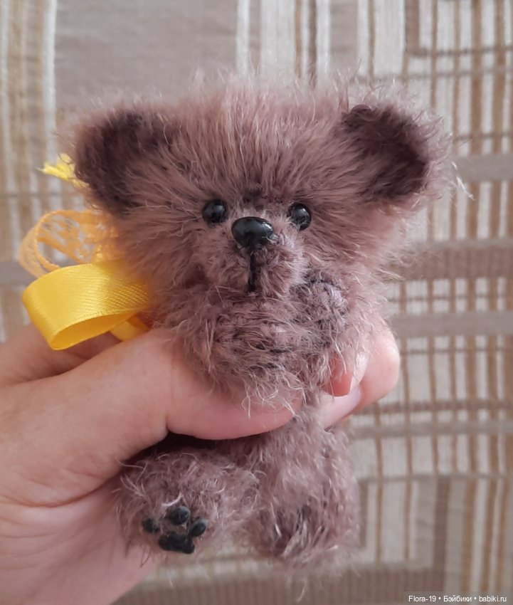 Мишка Шоколадка — Вязаные игрушки и амигуруми: крючком (фото 3)