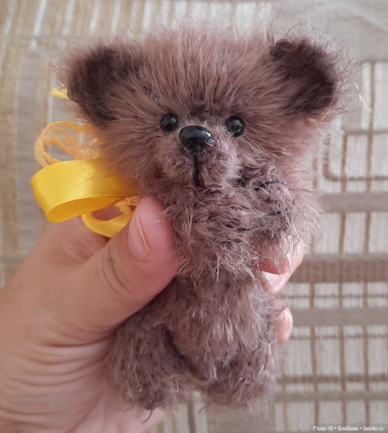 Мишка Шоколадка — Вязаные игрушки и амигуруми: крючком