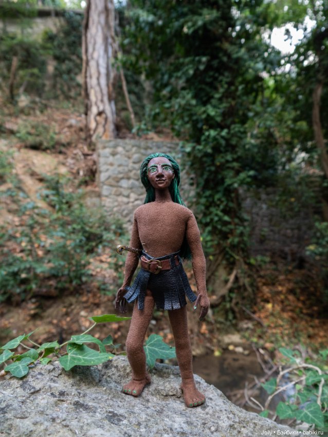 Дриад — Лепка авторских кукол: полимерная глина (фото 5)