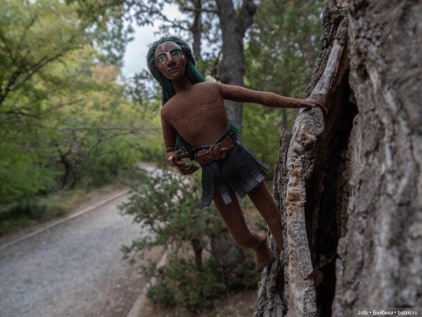 Дриад — Лепка авторских кукол: полимерная глина (фото 2)