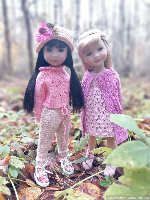 На ковре осенних листьев — Куклы Ruby Red (Руби Ред) Fashion Friends: Siblies