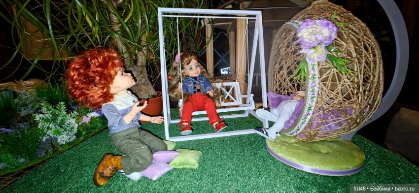 Старая беседка — Домашние фото авторских кукол: личные коллекции (фото 7)