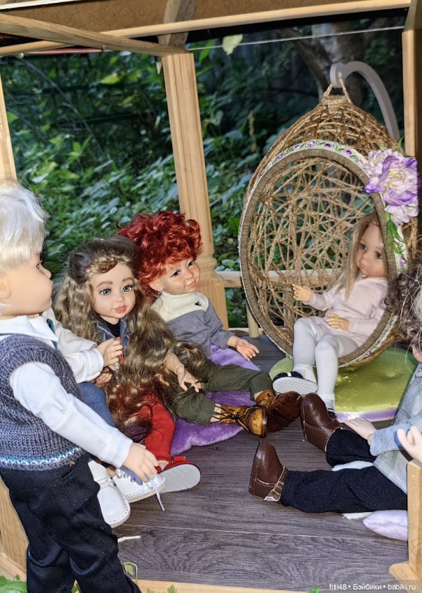 Старая беседка — Домашние фото авторских кукол: личные коллекции