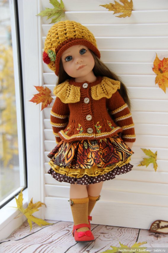 Оделись в Осень — Одежда и обувь для кукол своими руками: фото (фото 6)