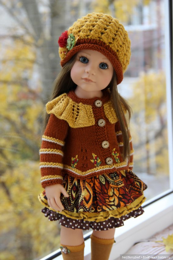 Оделись в Осень — Одежда и обувь для кукол своими руками: фото (фото 4)