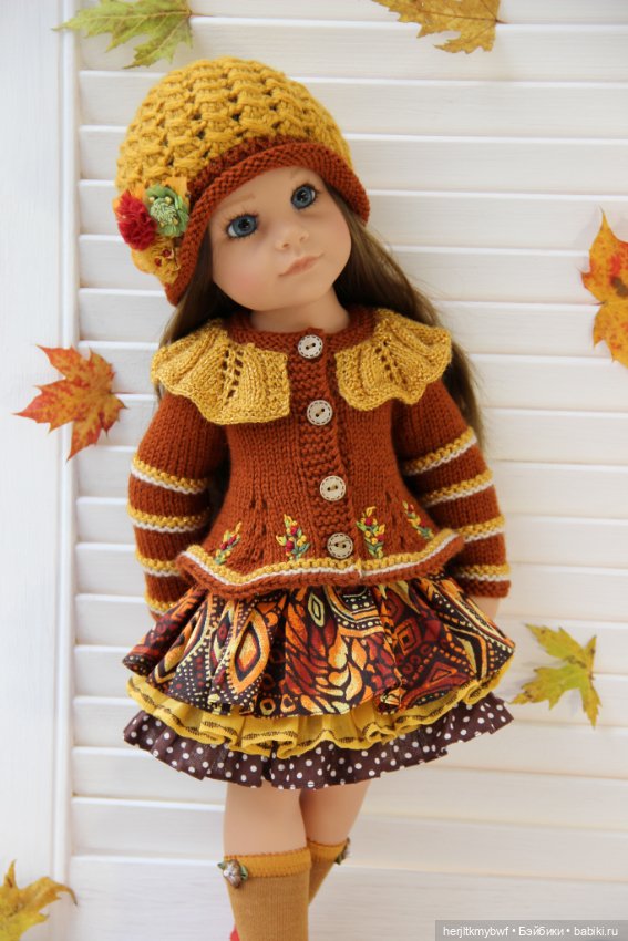 Оделись в Осень — Одежда и обувь для кукол своими руками: фото