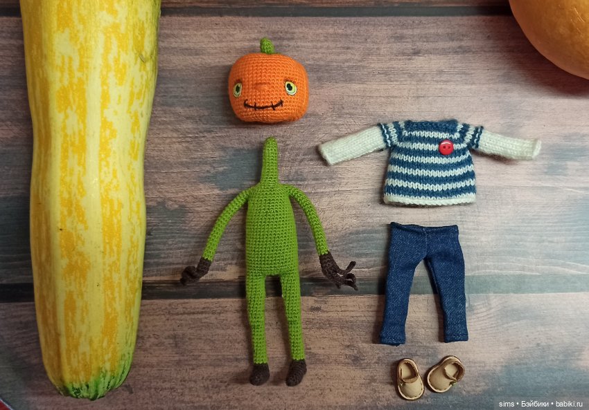 Тыквёнок Пак — Вязаные игрушки и амигуруми: крючком (фото 6)