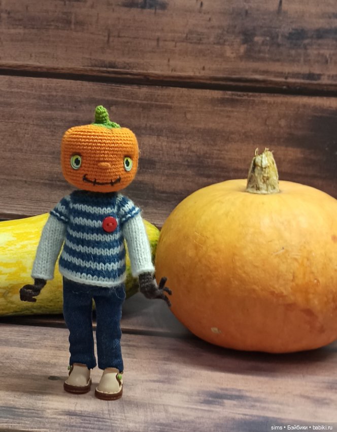 Тыквёнок Пак — Вязаные игрушки и амигуруми: крючком (фото 5)