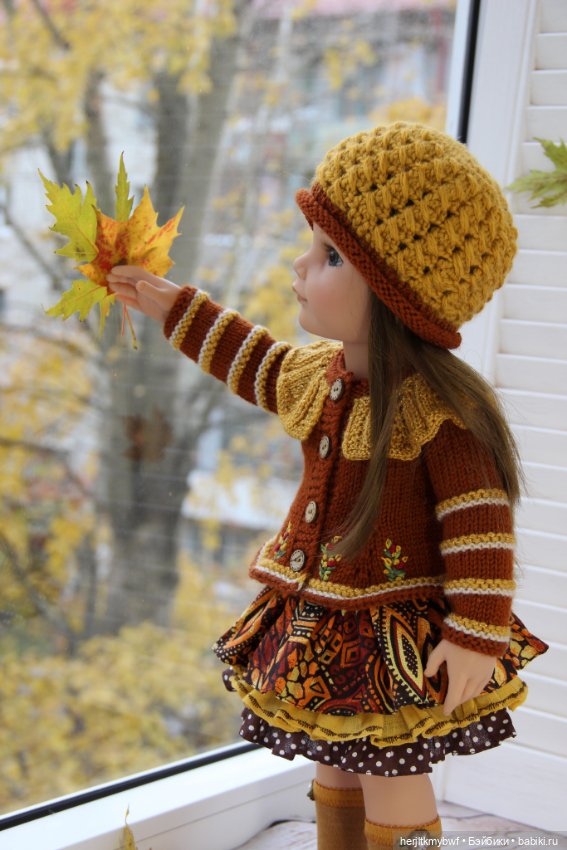 Оделись в Осень — Одежда и обувь для кукол своими руками: фото (фото 3)