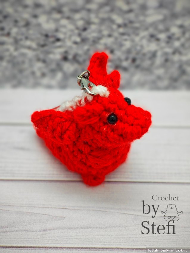Цветастые дракошки — Вязаные игрушки и амигуруми: крючком (фото 5)