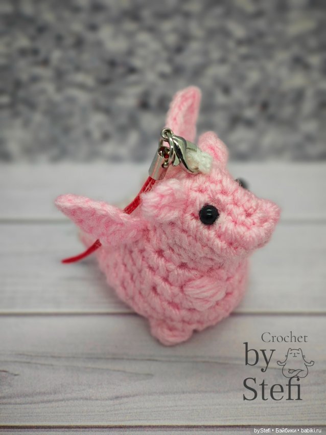 Цветастые дракошки — Вязаные игрушки и амигуруми: крючком (фото 4)