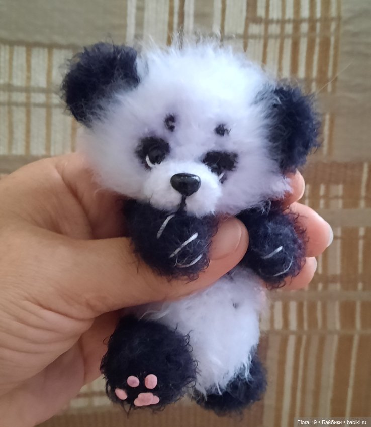 Малыш Пандик — Вязаные игрушки и амигуруми: крючком