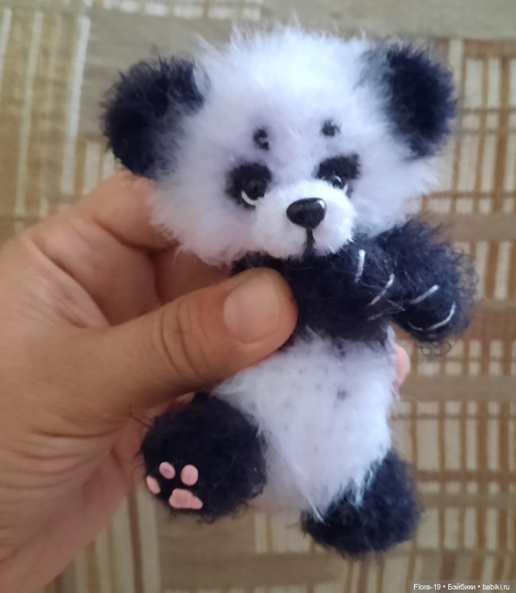 Малыш Пандик — Вязаные игрушки и амигуруми: крючком (фото 7)