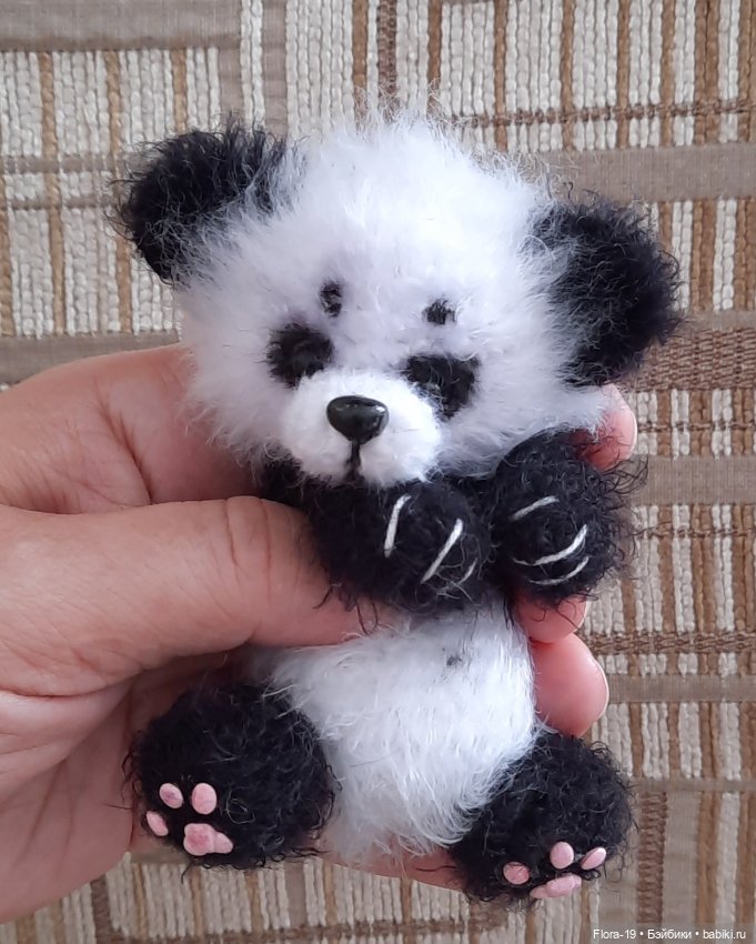 Малыш Пандик — Вязаные игрушки и амигуруми: крючком (фото 2)