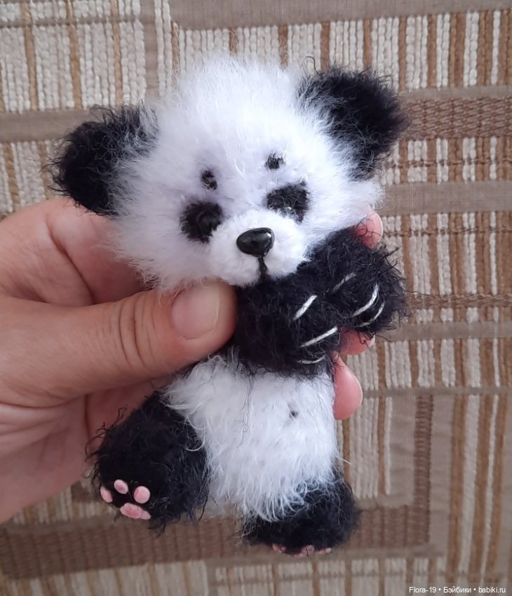 Малыш Пандик — Вязаные игрушки и амигуруми: крючком (фото 4)