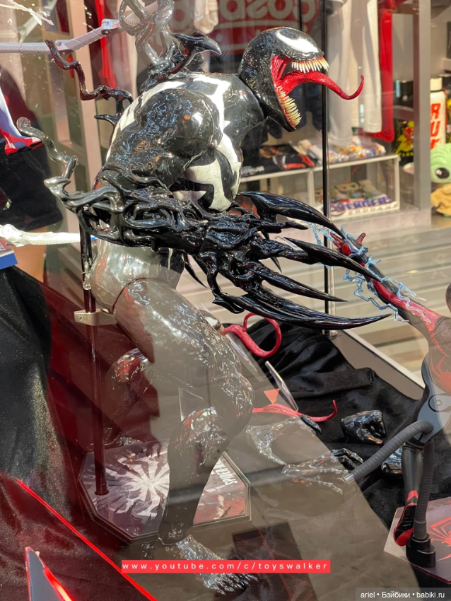 Прототип фигурки Венома от Hot Toys, посвящённой выходу игры "Marvel’s Spider-Man 2" (фото 8)