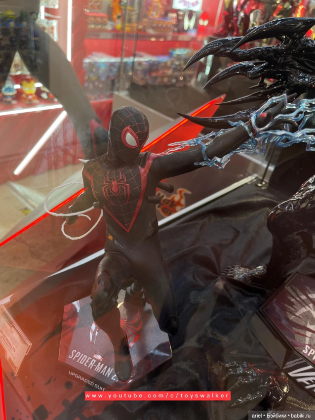 Прототип фигурки Венома от Hot Toys, посвящённой выходу игры "Marvel’s Spider-Man 2" (фото 4)