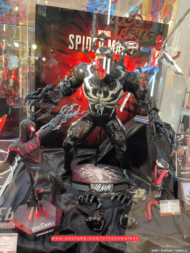 Прототип фигурки Венома от Hot Toys, посвящённой выходу игры "Marvel’s Spider-Man 2" (фото 2)