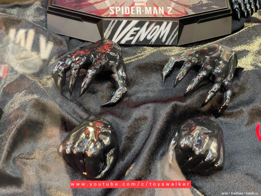 Прототип фигурки Венома от Hot Toys, посвящённой выходу игры "Marvel’s Spider-Man 2" (фото 10)