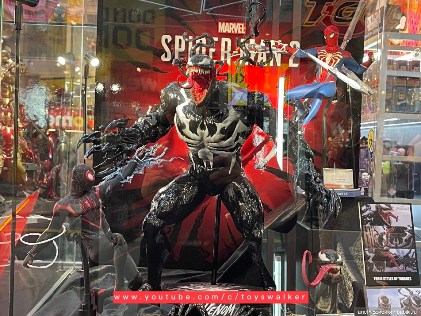 Прототип фигурки Венома от Hot Toys, посвящённой выходу игры "Marvel’s Spider-Man 2"