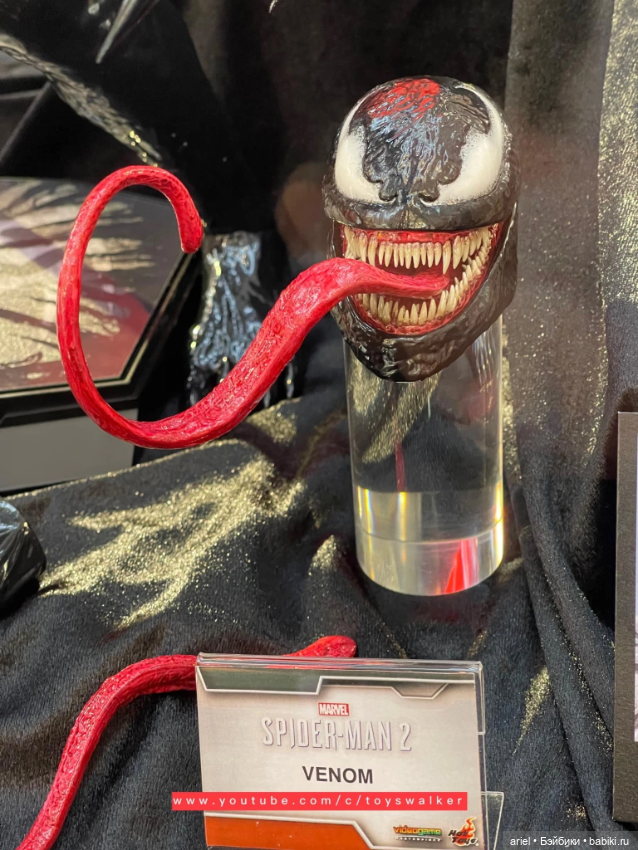 Прототип фигурки Венома от Hot Toys, посвящённой выходу игры "Marvel’s Spider-Man 2" (фото 9)