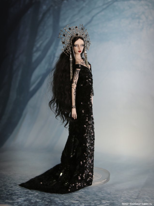 Авторские куклы Гудилиной Ольги - Часть вторая - Моргана (фото 8)