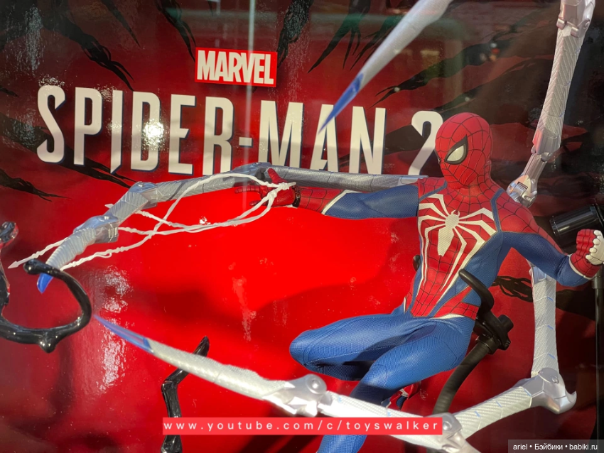 Прототип фигурки Венома от Hot Toys, посвящённой выходу игры "Marvel’s Spider-Man 2" (фото 3)