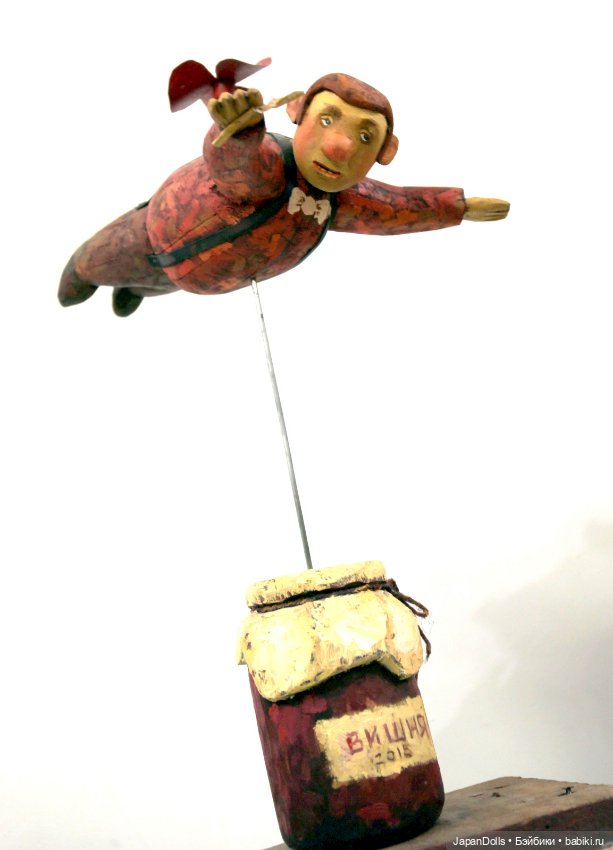 "Карлсон" на выставке "Куклы с характером. Четвертая высота" (фото 5)