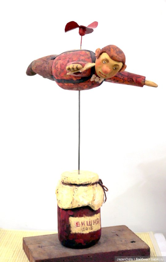 "Карлсон" на выставке "Куклы с характером. Четвертая высота"