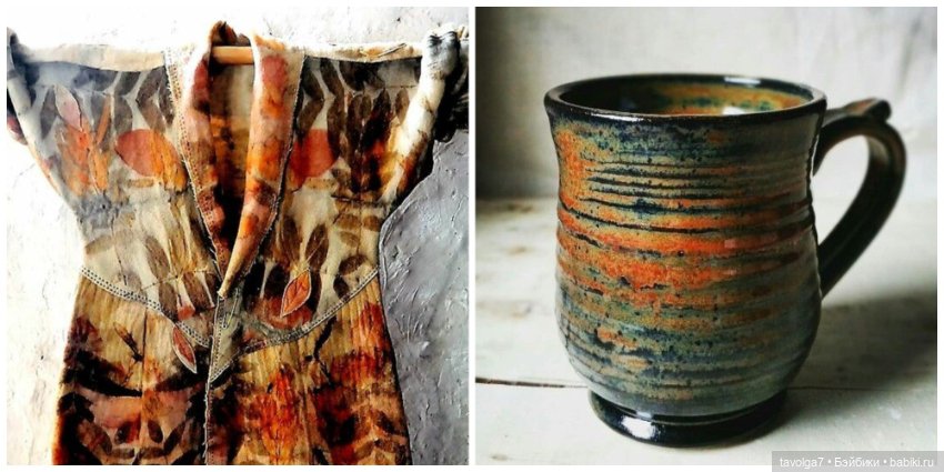 Патина, ржавчина, вышивка и экопринт (фото 9)