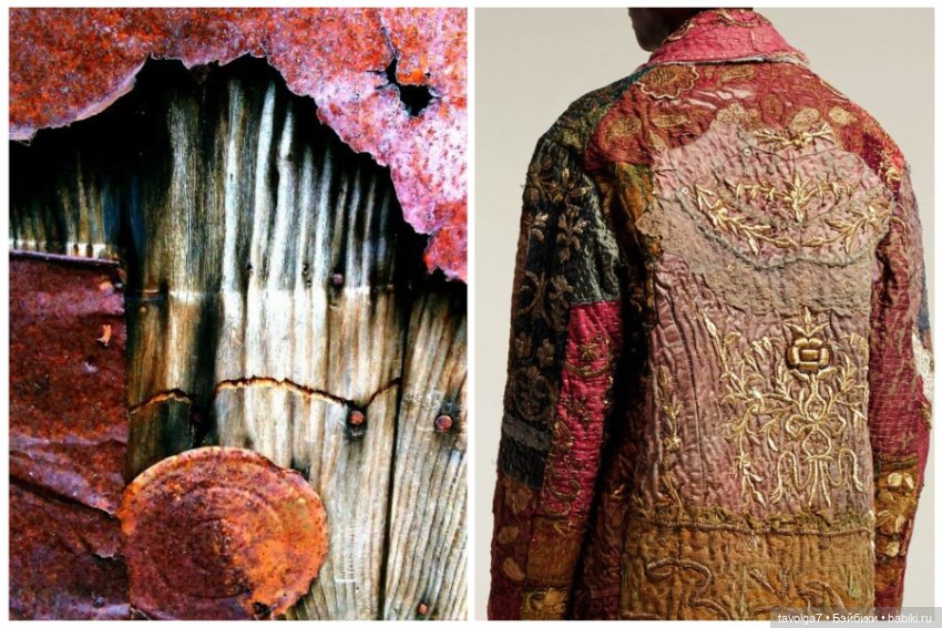 Патина, ржавчина, вышивка и экопринт (фото 10)