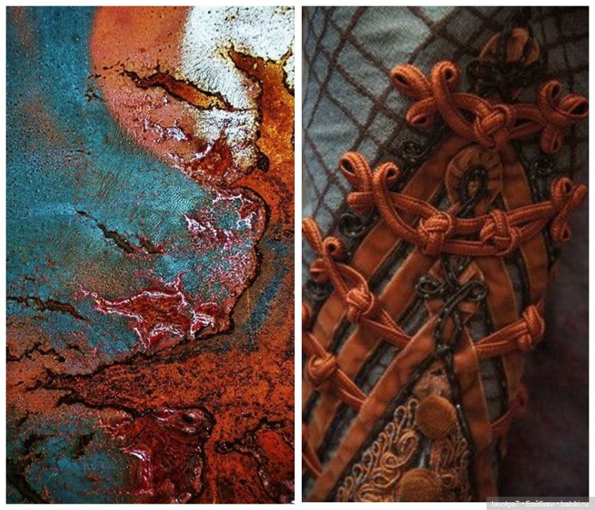 Патина, ржавчина, вышивка и экопринт (фото 2)
