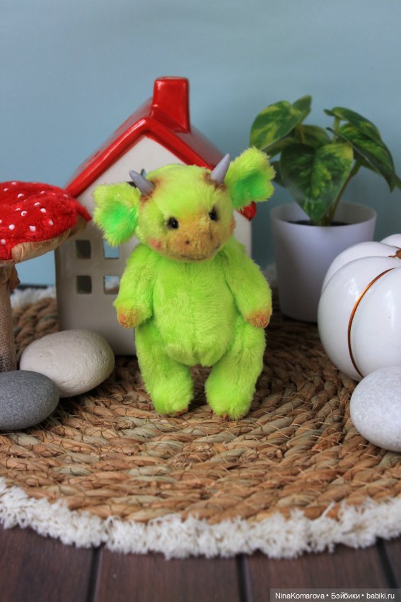Дракончик Гек — Авторские мишки Тедди и друзья: фото (фото 3)