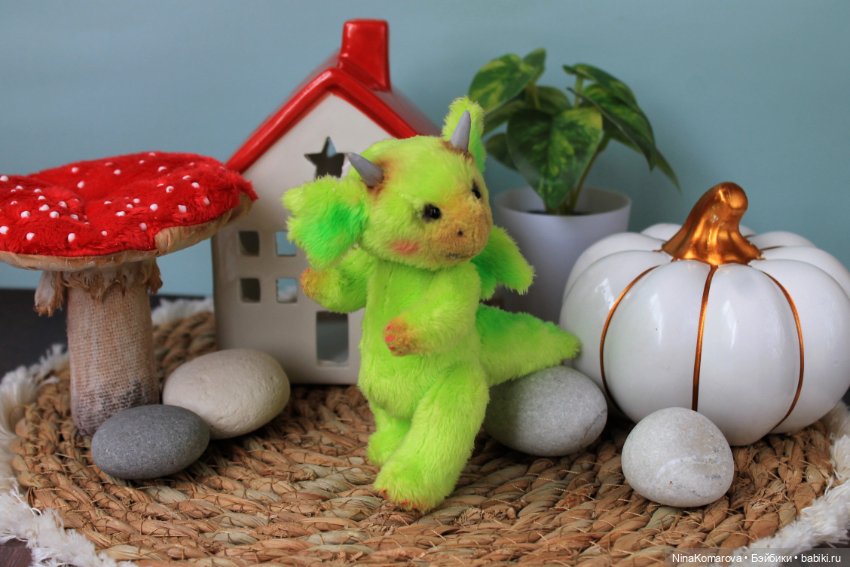 Дракончик Гек — Авторские мишки Тедди и друзья: фото (фото 5)