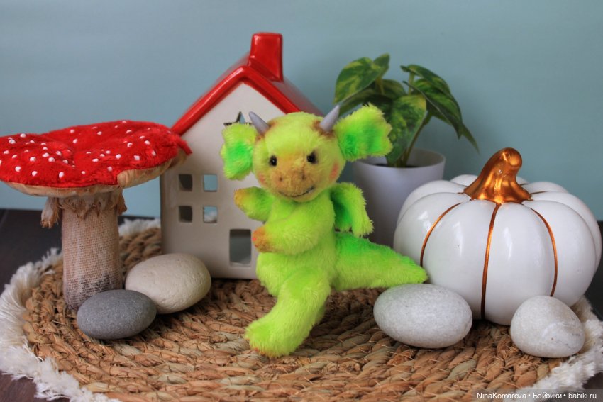 Дракончик Гек — Авторские мишки Тедди и друзья: фото (фото 4)