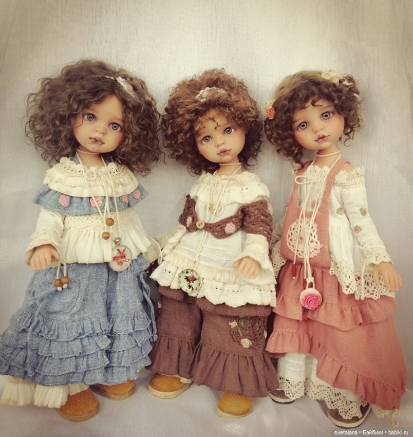 Настя, Ксюша и Анютка, ООАК