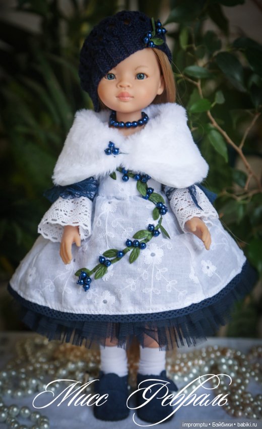 12 месяцев — Одежда и обувь для кукол своими руками: фото (фото 4)