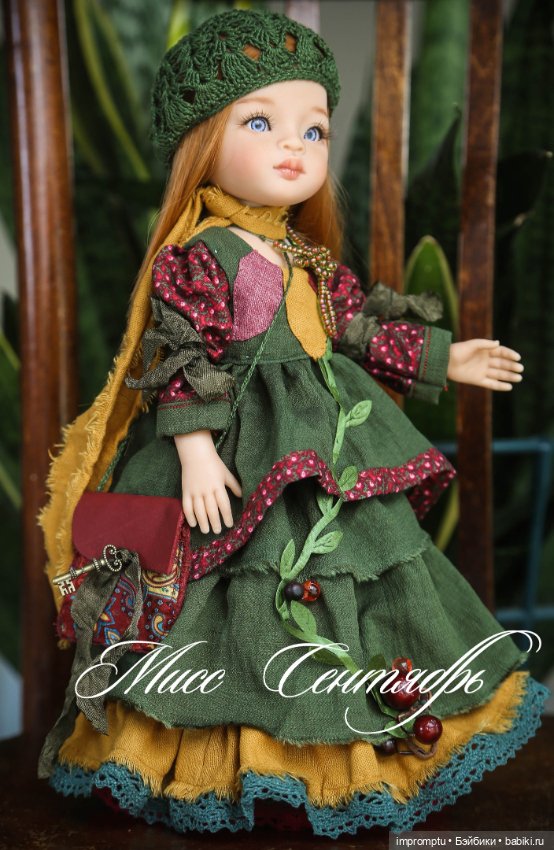 12 месяцев — Одежда и обувь для кукол своими руками: фото (фото 6)