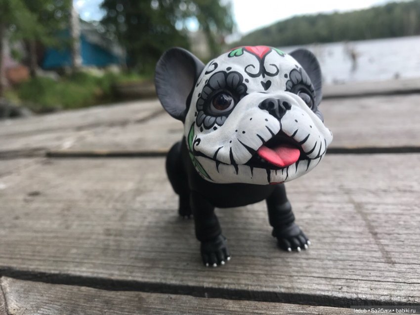 С сегодняшнего дня начался предзаказ на моего шарнирного щенка фрацузского бульдога