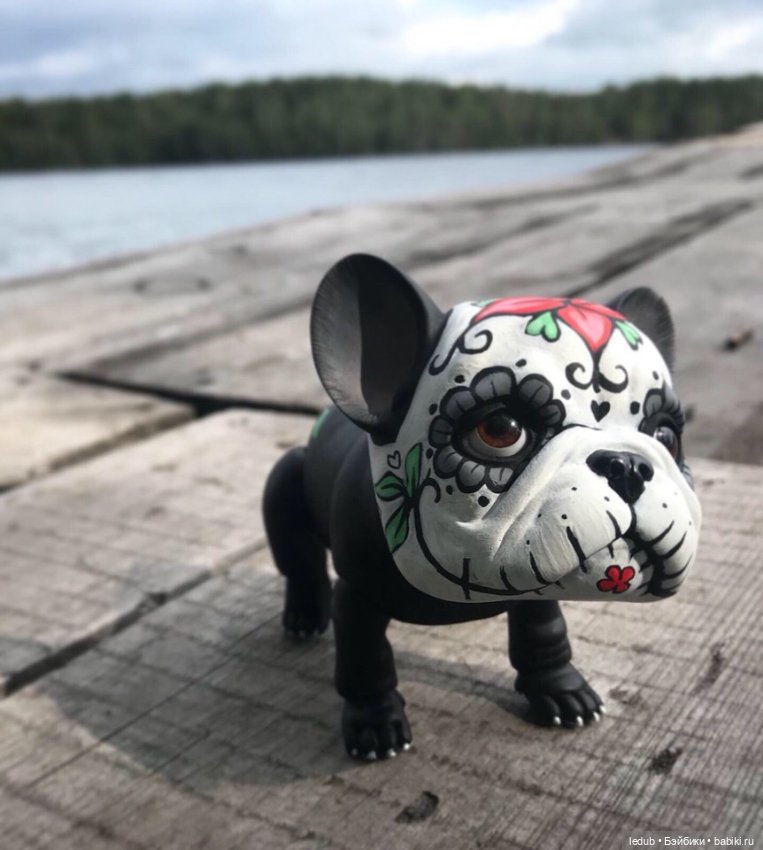 С сегодняшнего дня начался предзаказ на моего шарнирного щенка фрацузского бульдога