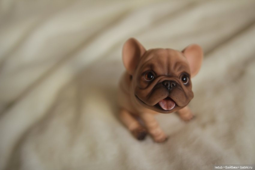 С сегодняшнего дня начался предзаказ на моего шарнирного щенка фрацузского бульдога (фото 4)