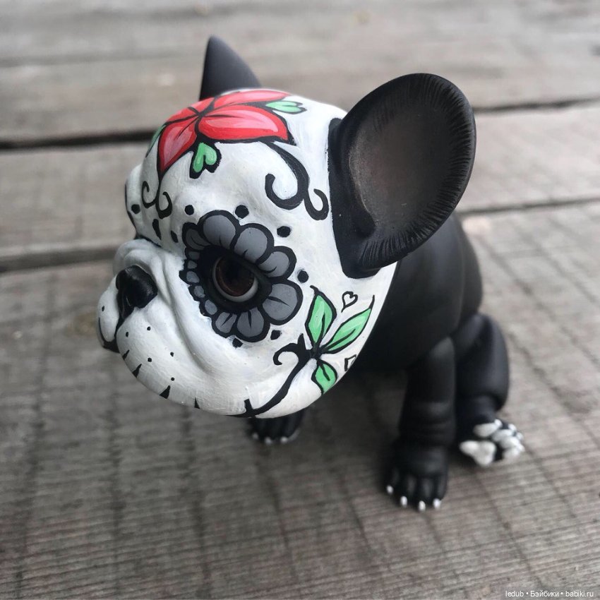 С сегодняшнего дня начался предзаказ на моего шарнирного щенка фрацузского бульдога