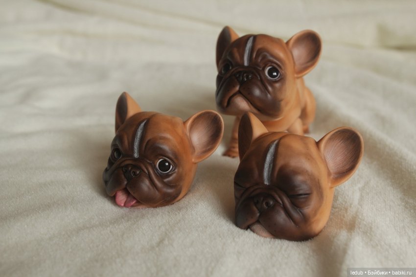 С сегодняшнего дня начался предзаказ на моего шарнирного щенка фрацузского бульдога