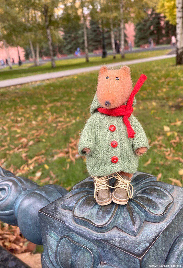 Золотая осень Луки — Авторские мишки Тедди и друзья: фото