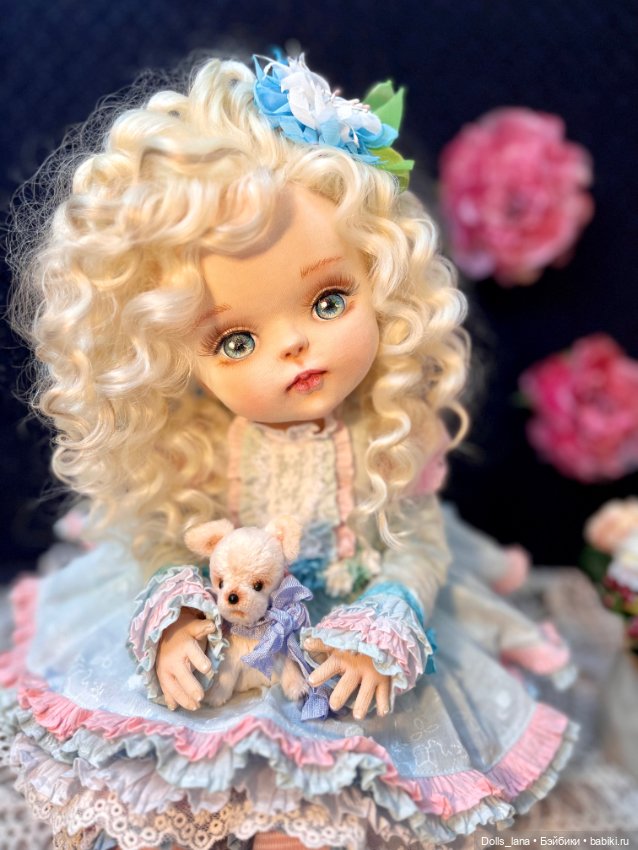 Интерьерная текстильная кукла (фото 2)
