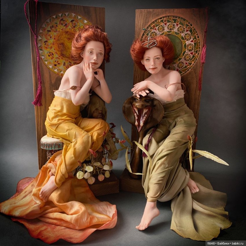 Авторские куклы Юлии Веллер